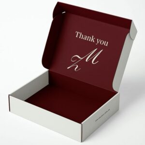 Multi Colour Die Cut Box