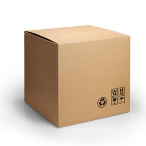 Block Printed Corrugated Box